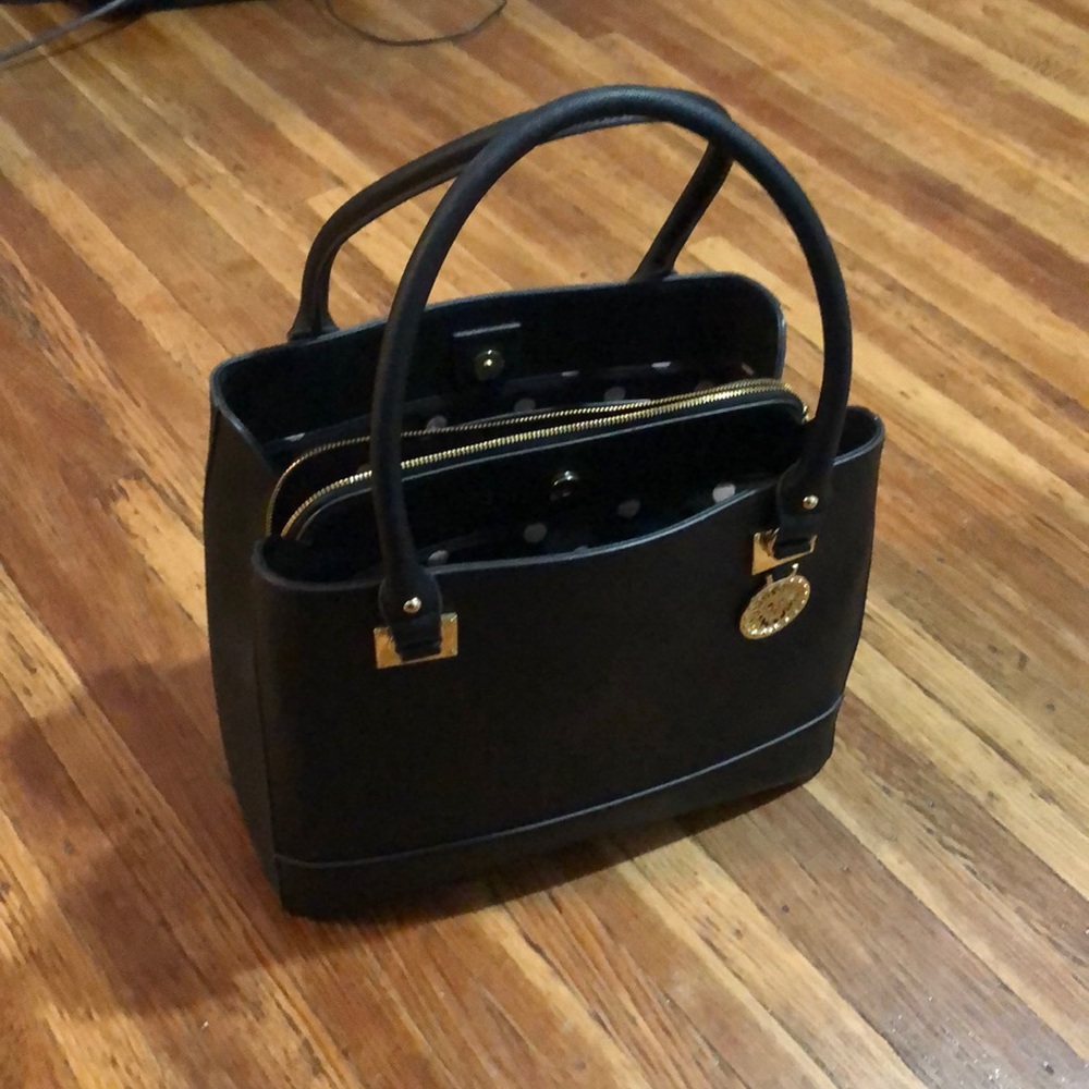 Black Anne Klein purse